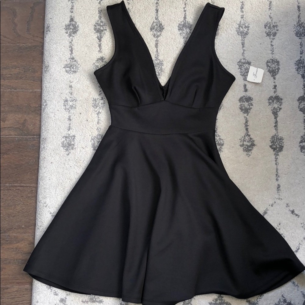 Black A-Line Dress